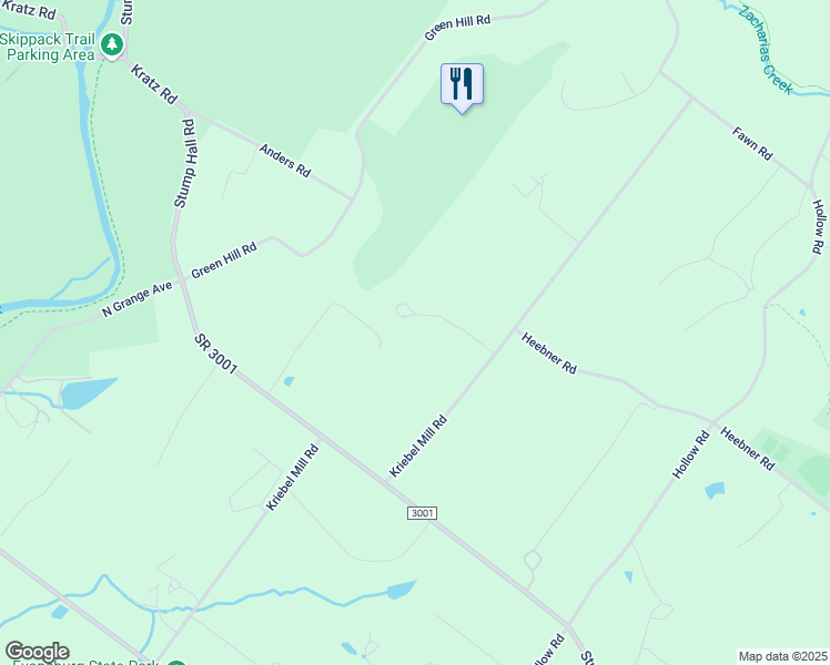 map of restaurants, bars, coffee shops, grocery stores, and more near 1545 Kriebel Mill Road in Collegeville