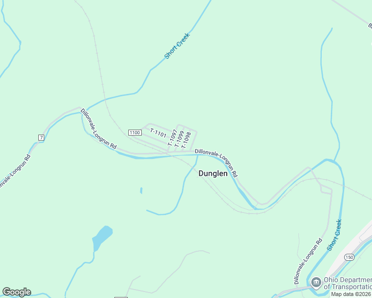 map of restaurants, bars, coffee shops, grocery stores, and more near 90 Tr 1098 in Dillonvale