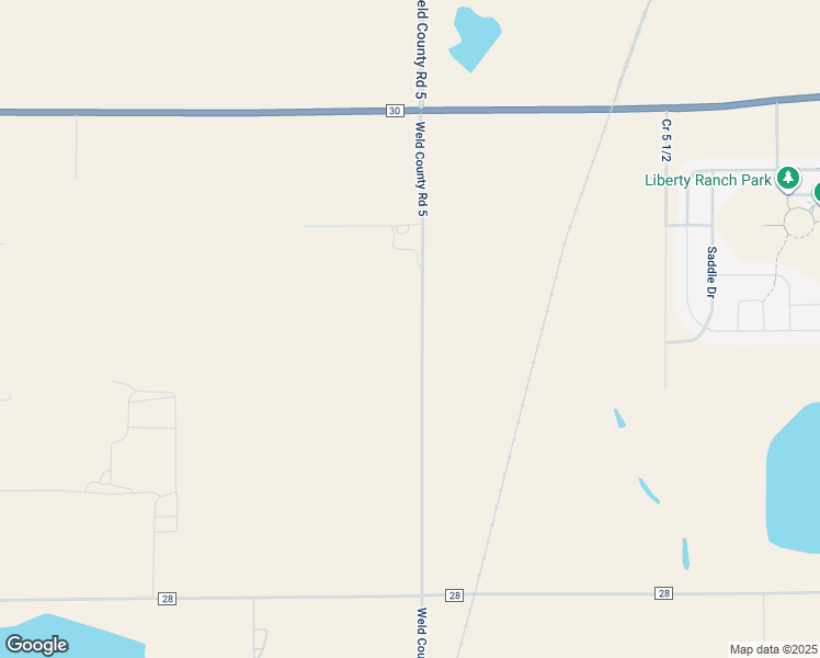 map of restaurants, bars, coffee shops, grocery stores, and more near 13515 County Road 5 in Longmont