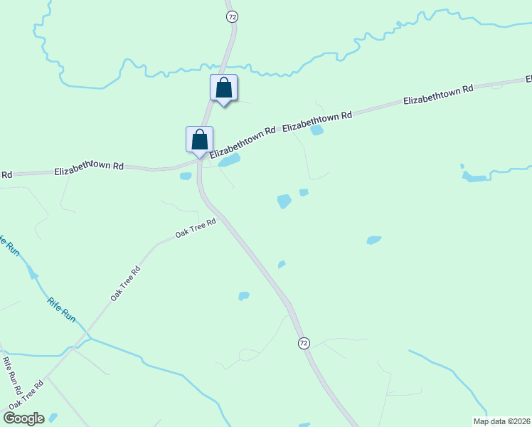 map of restaurants, bars, coffee shops, grocery stores, and more near 1353 Lebanon Road in Manheim