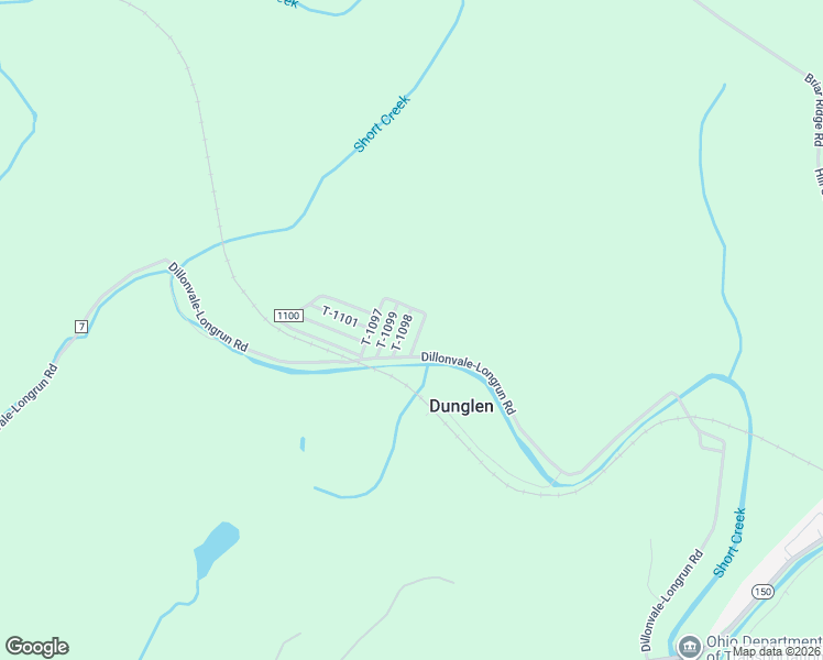 map of restaurants, bars, coffee shops, grocery stores, and more near 90 Tr 1098 in Dillonvale