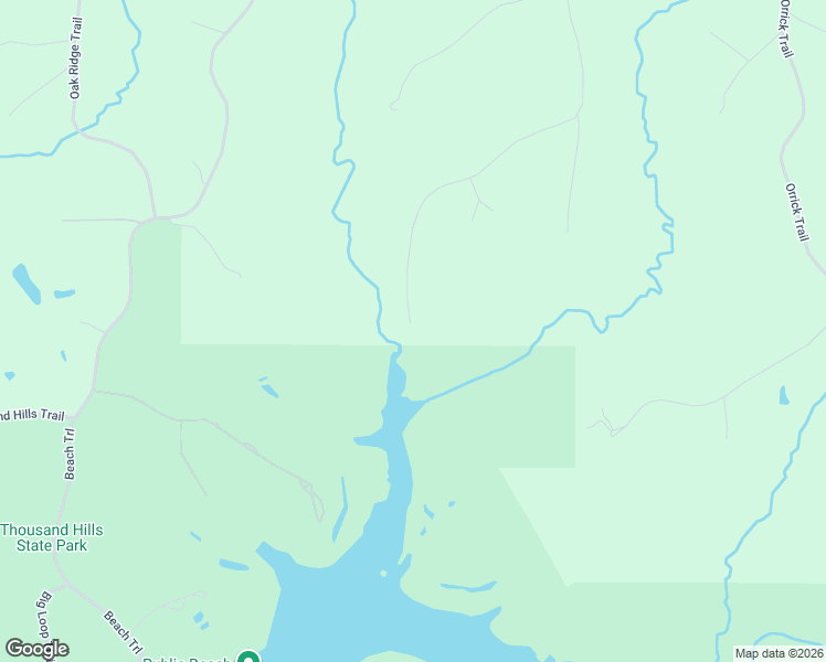 map of restaurants, bars, coffee shops, grocery stores, and more near 19488-19796 Hackberry Trail in Kirksville