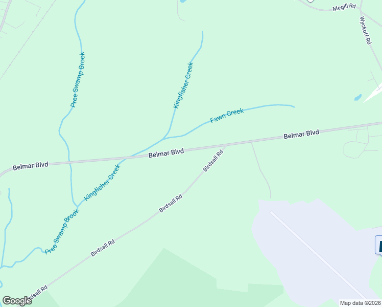 map of restaurants, bars, coffee shops, grocery stores, and more near 277 Belmar Boulevard in Farmingdale