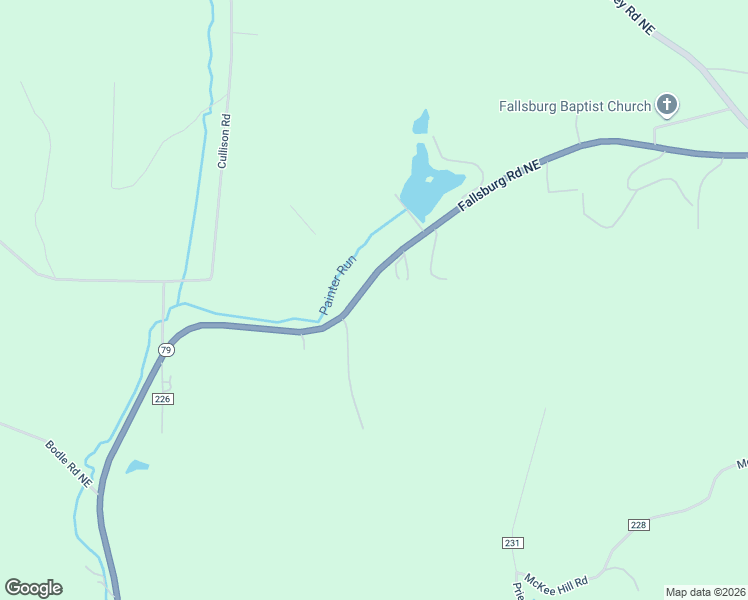 map of restaurants, bars, coffee shops, grocery stores, and more near 11160 Fallsburg Road Northeast in Frazeysburg