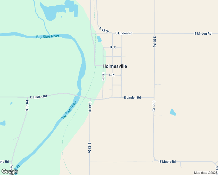 map of restaurants, bars, coffee shops, grocery stores, and more near 32784 2nd Street in Holmesville