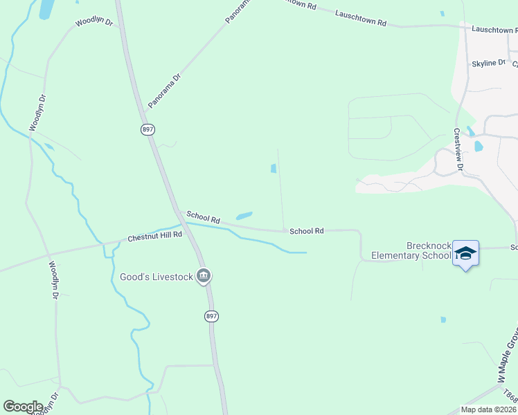 map of restaurants, bars, coffee shops, grocery stores, and more near 522 School Road in Denver