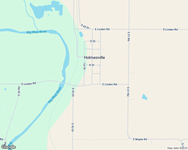 map of restaurants, bars, coffee shops, grocery stores, and more near 32784 2nd Street in Holmesville