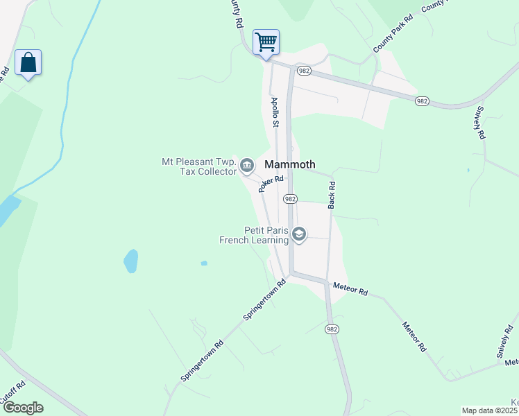 map of restaurants, bars, coffee shops, grocery stores, and more near 224 Poker Road in Mount Pleasant