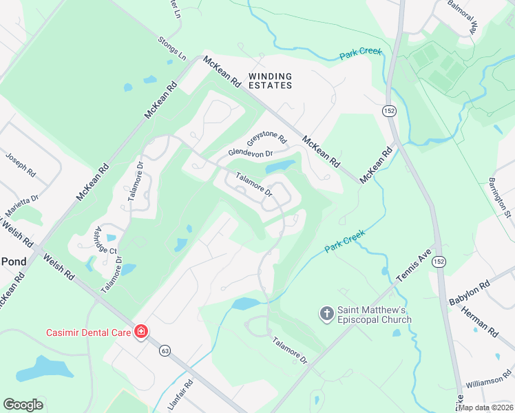 map of restaurants, bars, coffee shops, grocery stores, and more near 1006 Ingram Court in Ambler