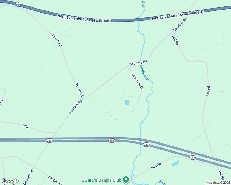map of restaurants, bars, coffee shops, grocery stores, and more near 169 Creekside Drive in Elizabethtown