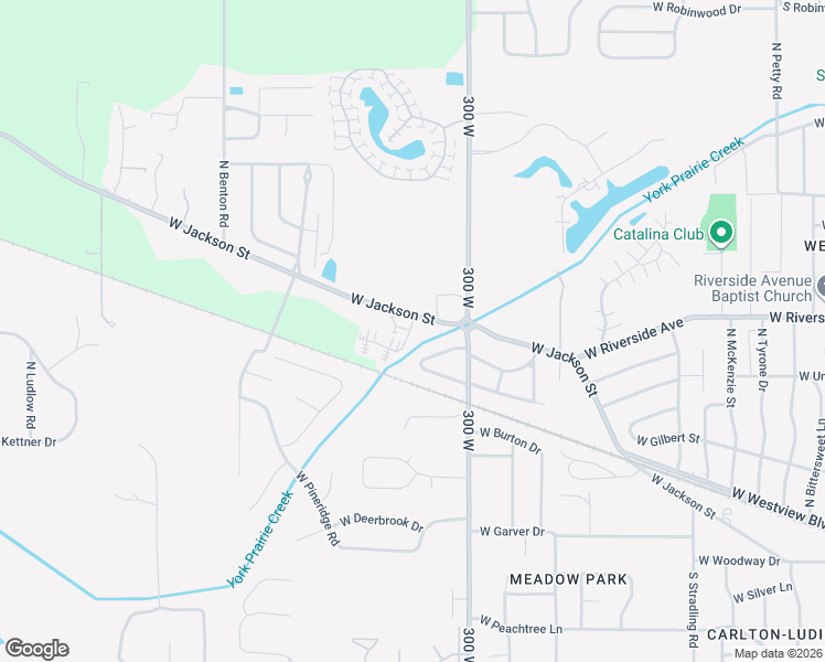 map of restaurants, bars, coffee shops, grocery stores, and more near 5009 West Jackson Street in Muncie