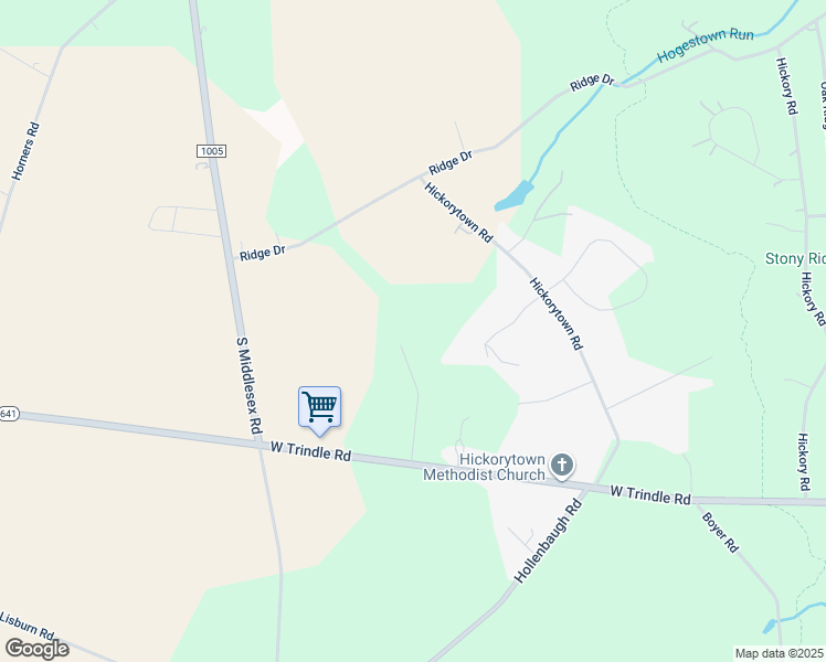 map of restaurants, bars, coffee shops, grocery stores, and more near 9 Appian Drive in Carlisle