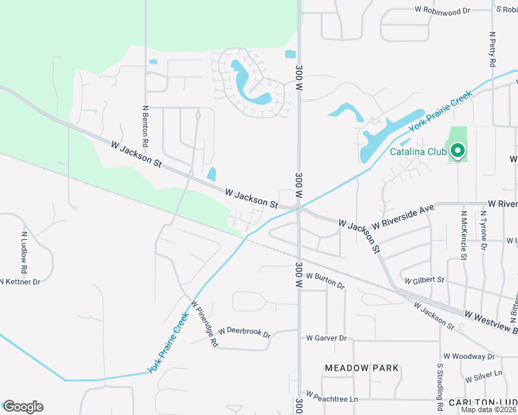 map of restaurants, bars, coffee shops, grocery stores, and more near 5100 West Westknoll Court in Muncie