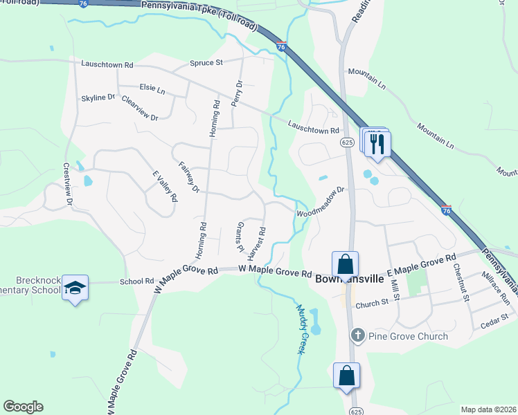 map of restaurants, bars, coffee shops, grocery stores, and more near 1295 Harvest Drive in Denver