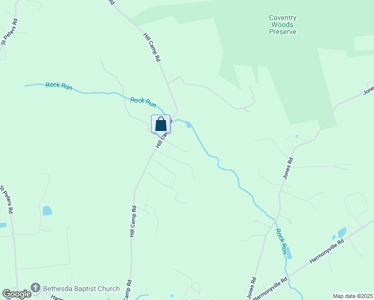 map of restaurants, bars, coffee shops, grocery stores, and more near 2430 Hill Camp Road in Pottstown