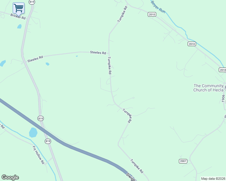 map of restaurants, bars, coffee shops, grocery stores, and more near 324 Turnpike Road in Mount Pleasant