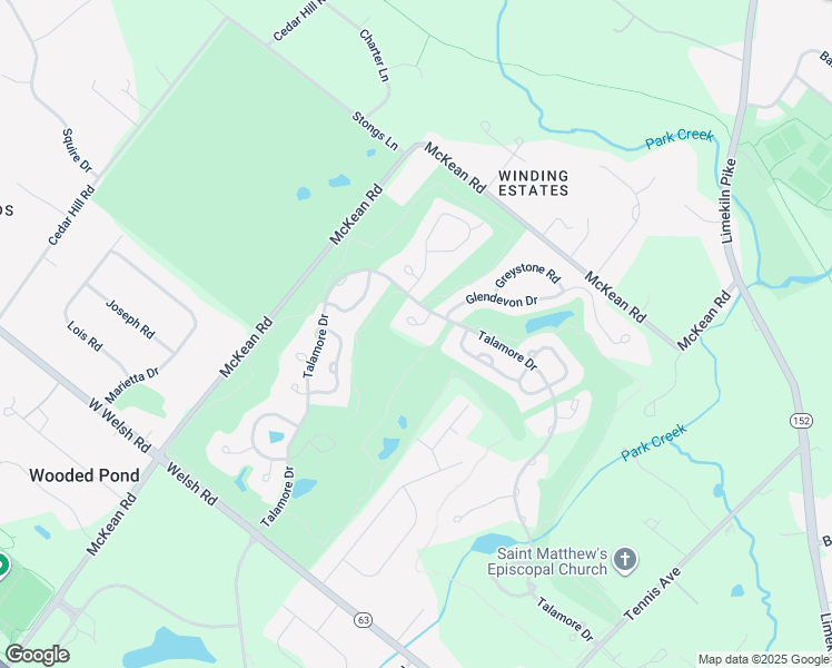 map of restaurants, bars, coffee shops, grocery stores, and more near 557 Fulwell Ct in Ambler