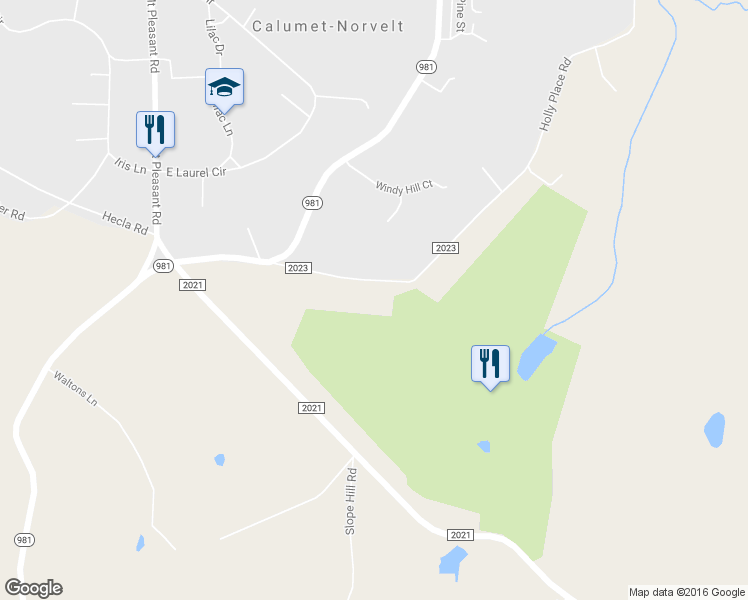 map of restaurants, bars, coffee shops, grocery stores, and more near 152 Holly Place Road in Mount Pleasant