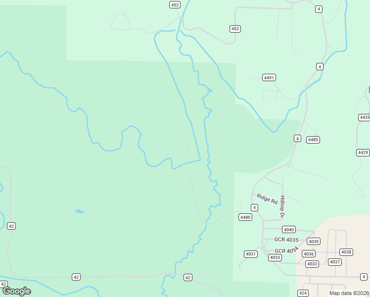 map of restaurants, bars, coffee shops, grocery stores, and more near 624 County Road 4480 in Grand Lake