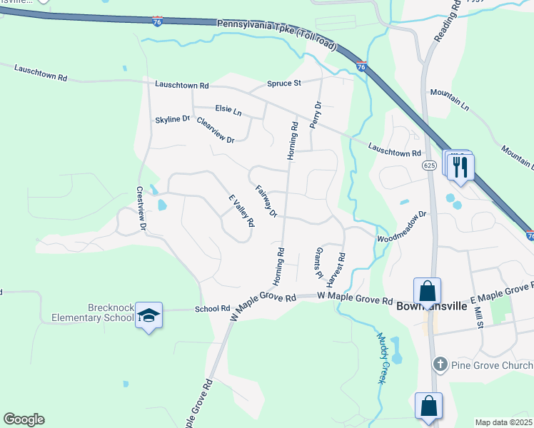 map of restaurants, bars, coffee shops, grocery stores, and more near 49 Fairway Drive in Denver