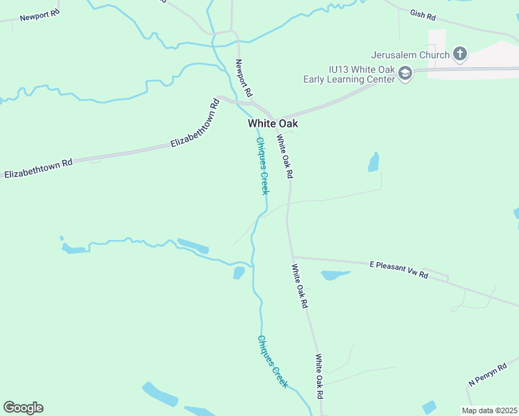 map of restaurants, bars, coffee shops, grocery stores, and more near 1178 White Oak Road in Manheim