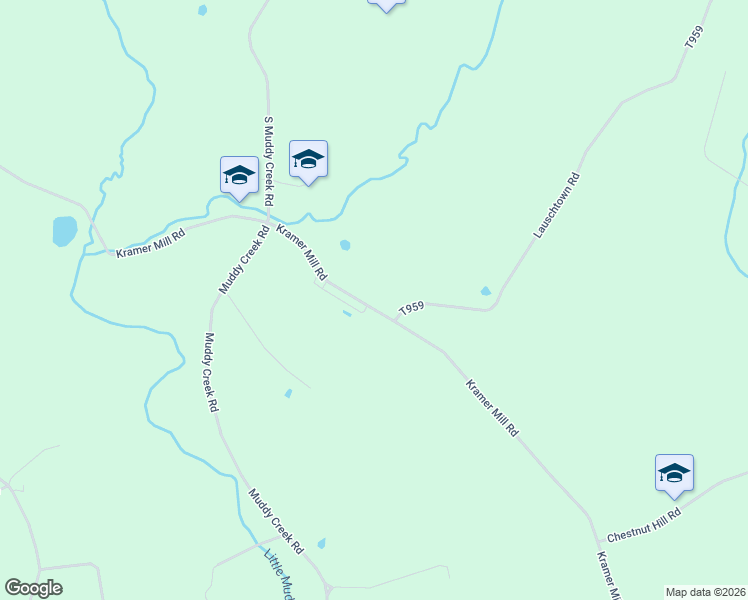 map of restaurants, bars, coffee shops, grocery stores, and more near 1282 Kramer Mill Rd in Denver