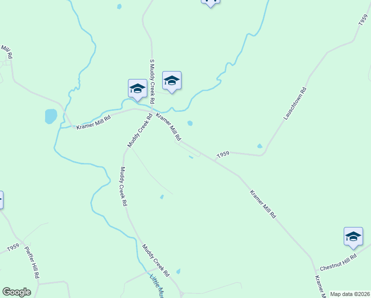map of restaurants, bars, coffee shops, grocery stores, and more near 1305 Kramer Mill Road in Denver