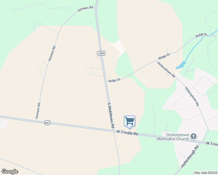 map of restaurants, bars, coffee shops, grocery stores, and more near 2 Ridge Drive in Carlisle