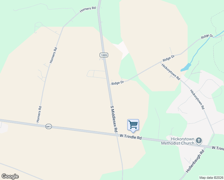 map of restaurants, bars, coffee shops, grocery stores, and more near 2 Ridge Dr in Carlisle