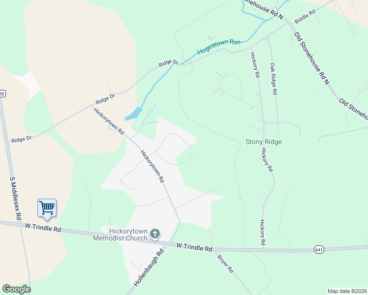 map of restaurants, bars, coffee shops, grocery stores, and more near 1206 Redwood Hills Circle in Carlisle