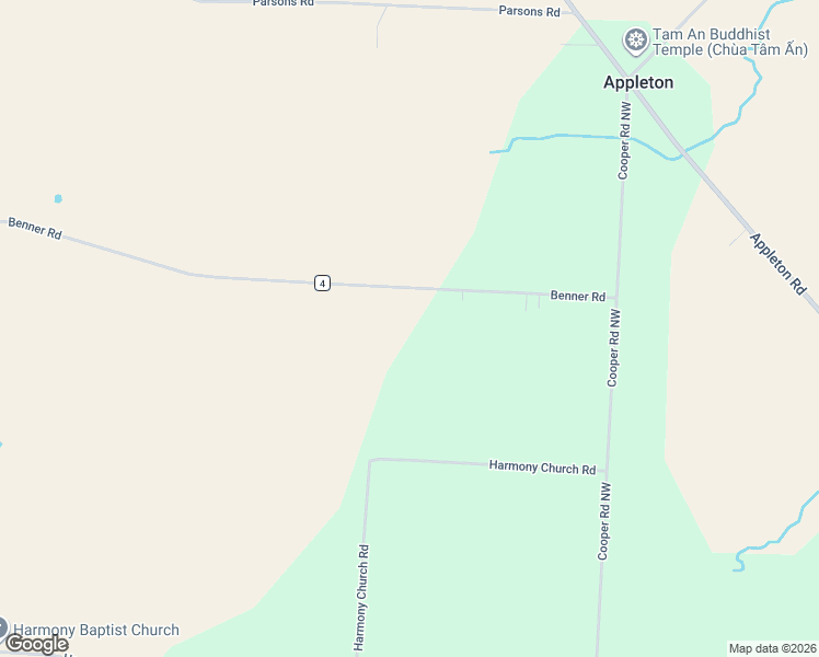 map of restaurants, bars, coffee shops, grocery stores, and more near 6971 Benner Road in Johnstown