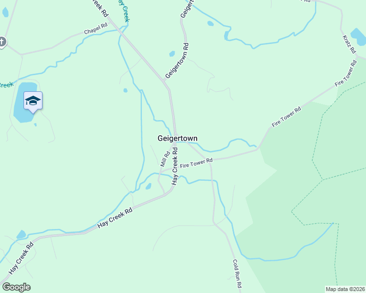 map of restaurants, bars, coffee shops, grocery stores, and more near 3433 Hay Creek Road in Birdsboro