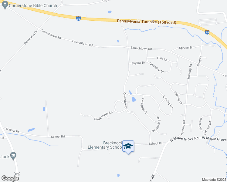 map of restaurants, bars, coffee shops, grocery stores, and more near 1319 Crestview Drive in Denver