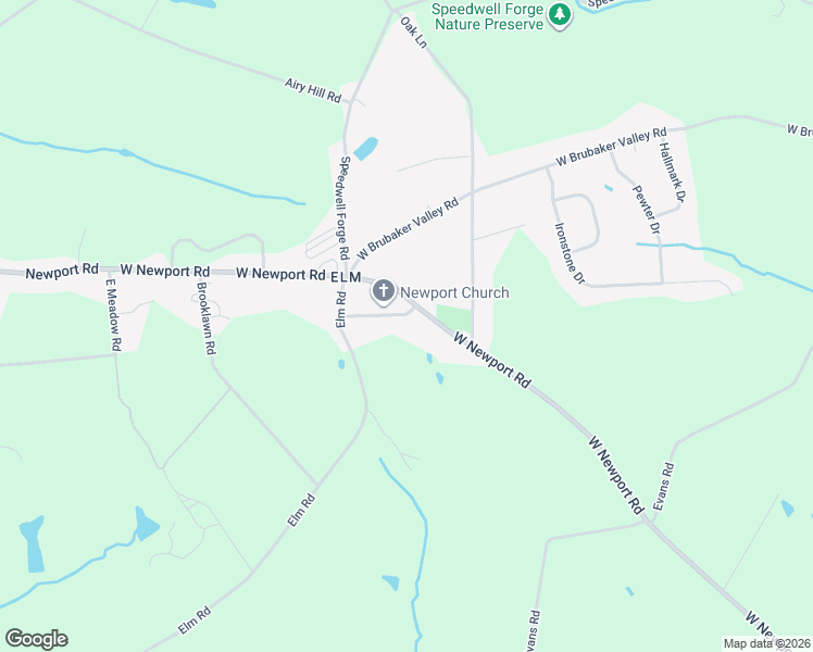 map of restaurants, bars, coffee shops, grocery stores, and more near 656 West Newport Road in Elm