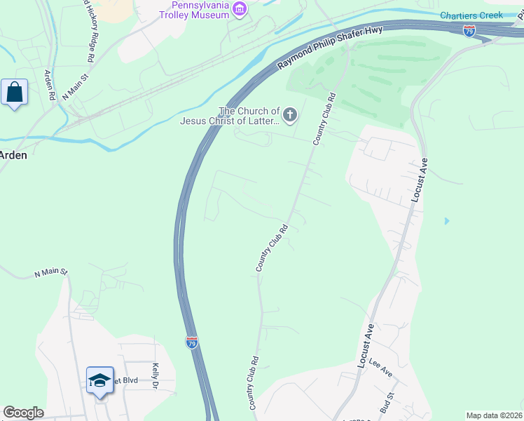 map of restaurants, bars, coffee shops, grocery stores, and more near 110 Morgan Drive in Washington