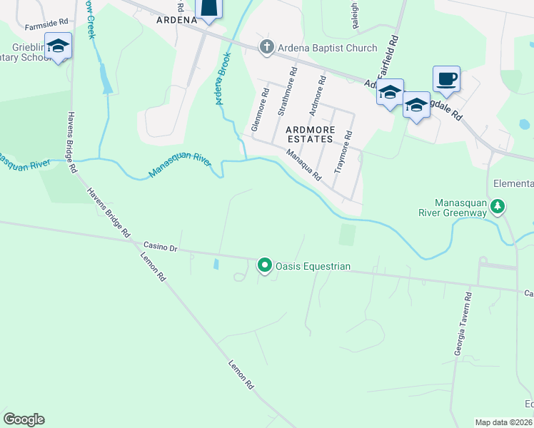 map of restaurants, bars, coffee shops, grocery stores, and more near 12 Golden Way in Farmingdale