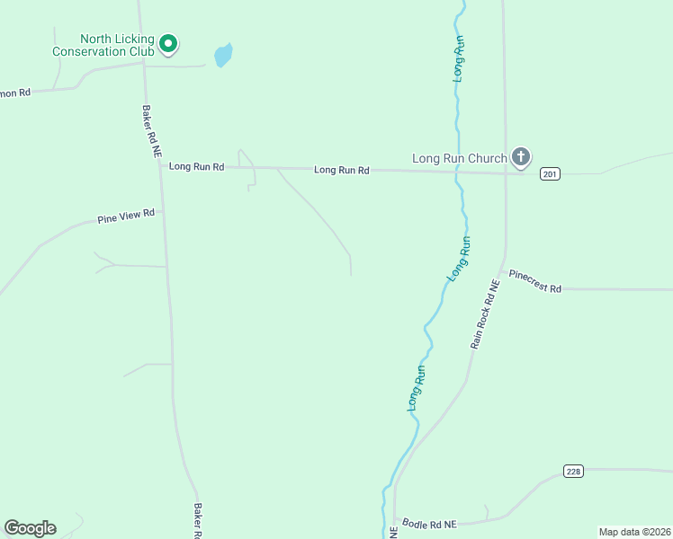 map of restaurants, bars, coffee shops, grocery stores, and more near 13368 Long Run Road in Saint Louisville