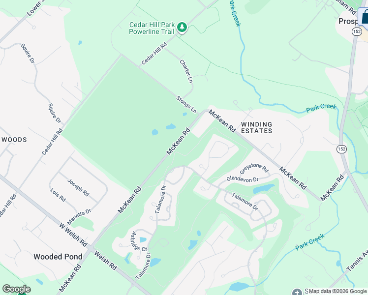 map of restaurants, bars, coffee shops, grocery stores, and more near 619 McKean Road in Ambler