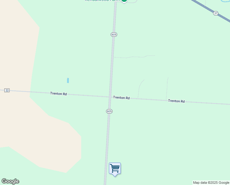 map of restaurants, bars, coffee shops, grocery stores, and more near 1046 Ohio 605 in Sunbury