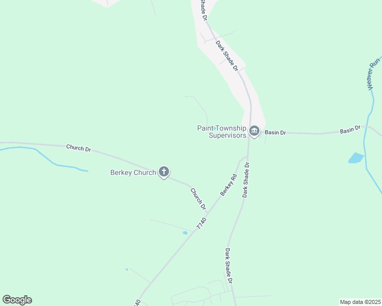 map of restaurants, bars, coffee shops, grocery stores, and more near in Windber