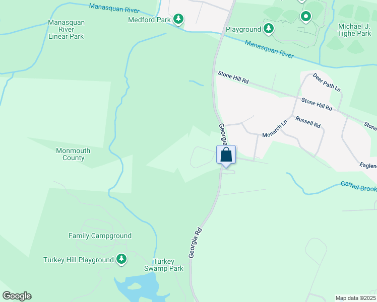 map of restaurants, bars, coffee shops, grocery stores, and more near 314 Valley View Circle in Freehold