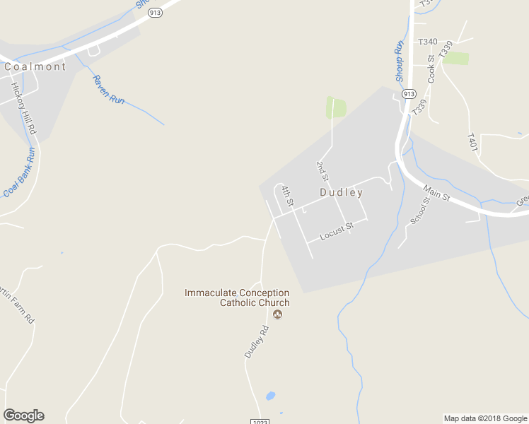 map of restaurants, bars, coffee shops, grocery stores, and more near 20236 5th Street in Dudley