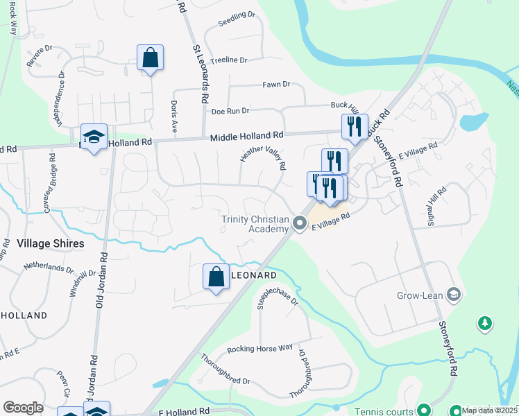 map of restaurants, bars, coffee shops, grocery stores, and more near 21 Banbury Court in Southampton