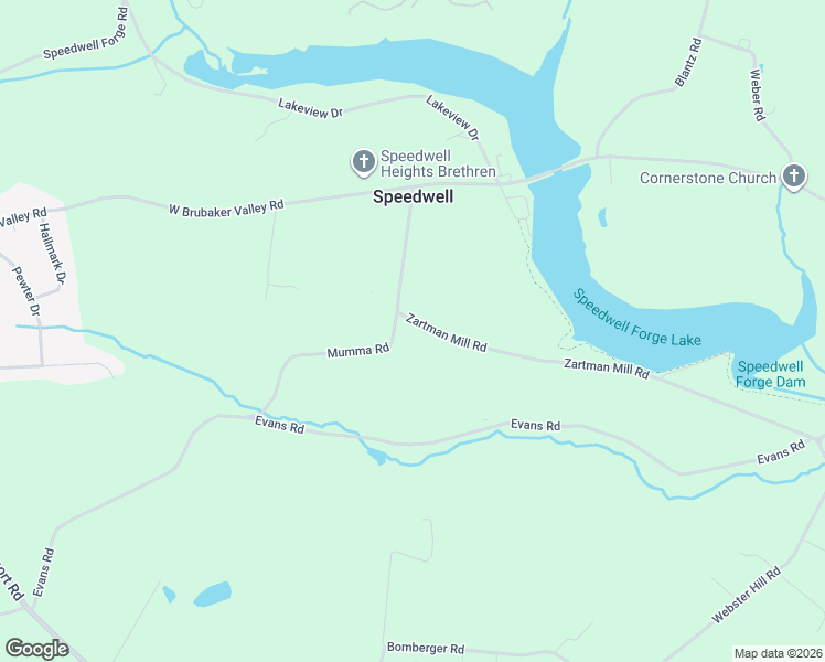 map of restaurants, bars, coffee shops, grocery stores, and more near 246 Zartman Mill Road in Lititz
