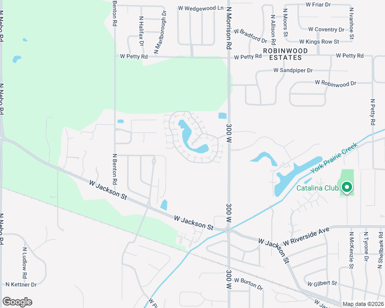 map of restaurants, bars, coffee shops, grocery stores, and more near 4900-5098 Churchill Ct in Muncie