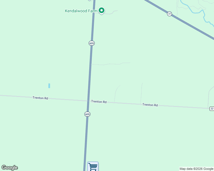 map of restaurants, bars, coffee shops, grocery stores, and more near 14411 Trenton Road in Sunbury