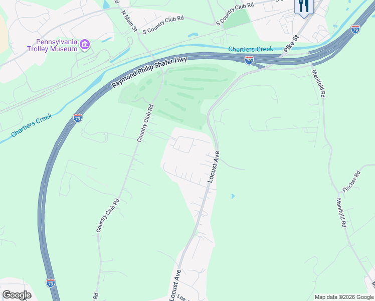 map of restaurants, bars, coffee shops, grocery stores, and more near 1804 Saint Andrews Drive in Washington