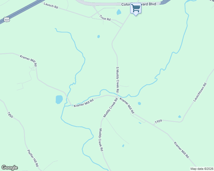 map of restaurants, bars, coffee shops, grocery stores, and more near 681 S Muddy Creek Rd in Denver