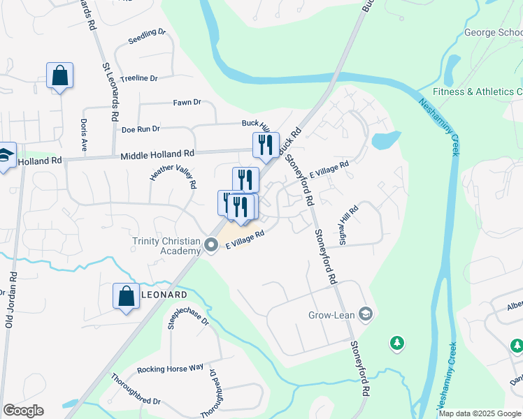 map of restaurants, bars, coffee shops, grocery stores, and more near 14020 Beacon Hill Drive in Holland