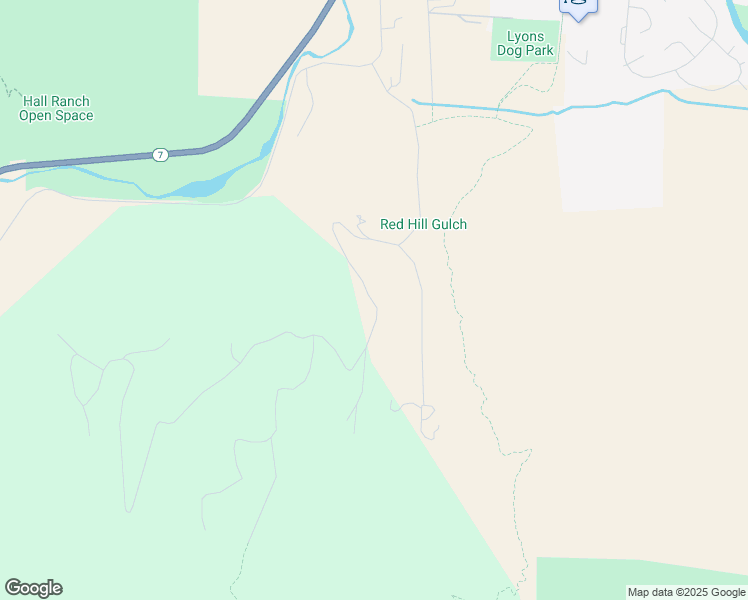 map of restaurants, bars, coffee shops, grocery stores, and more near 383 Jasper Drive in Lyons